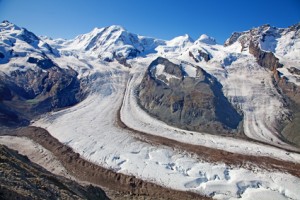 Rückgang der Gletscher - ein sichtbares Zeichen der Umweltveränderungen