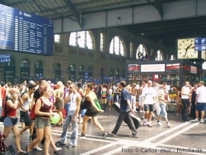 Bahnhof Zürich: Gedränge wird als unangenehm empfunden