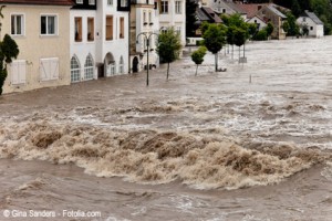 Überschwemmungen können grosse Schäden anrichten