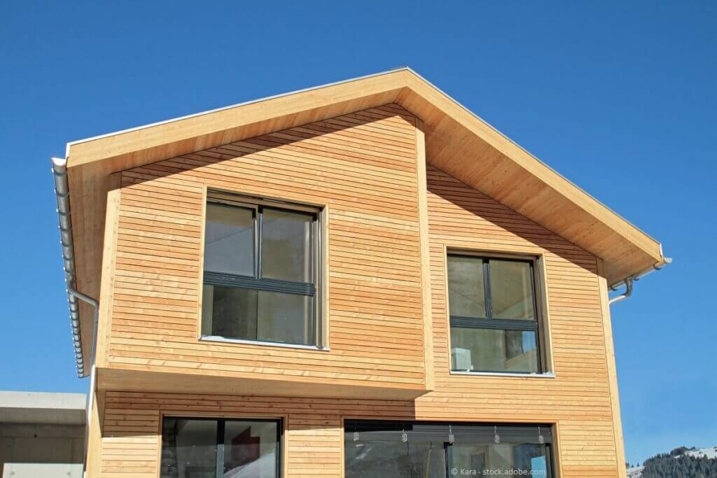 Nachhaltig bauen: ein Haus aus Holz bauen